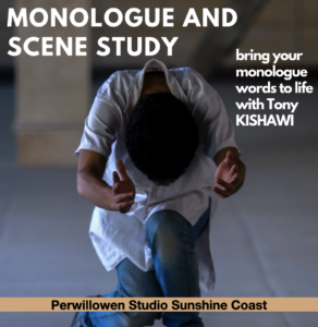 Actor training sessions poster